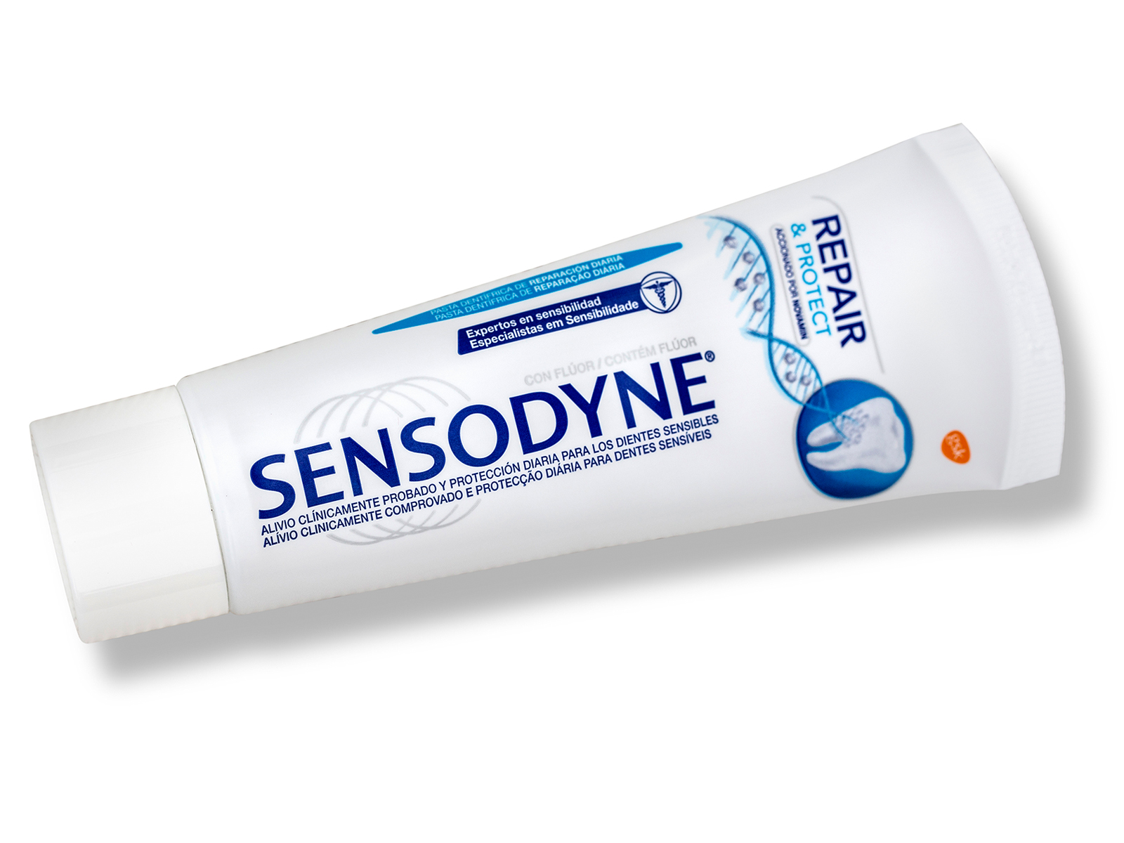 Can I rub Sensodyne on my teeth?